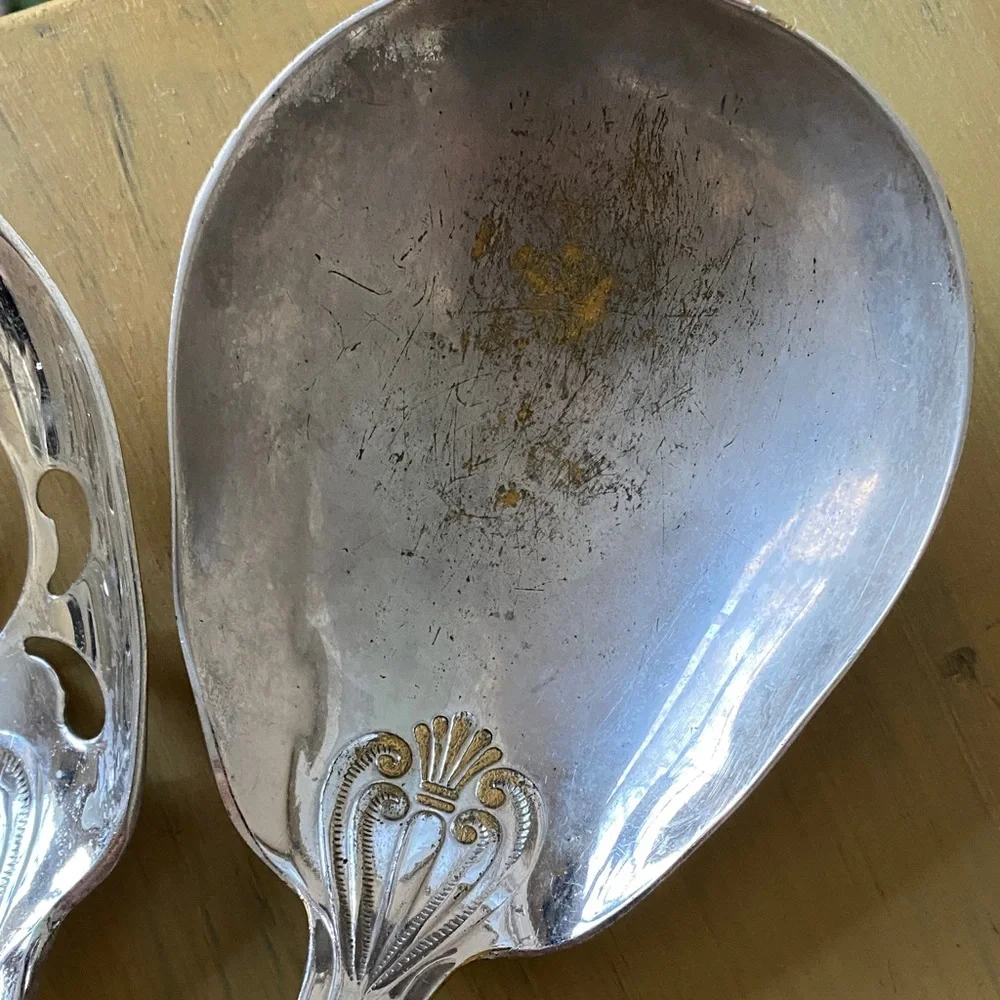 Vintage Silver Plate Serving Set